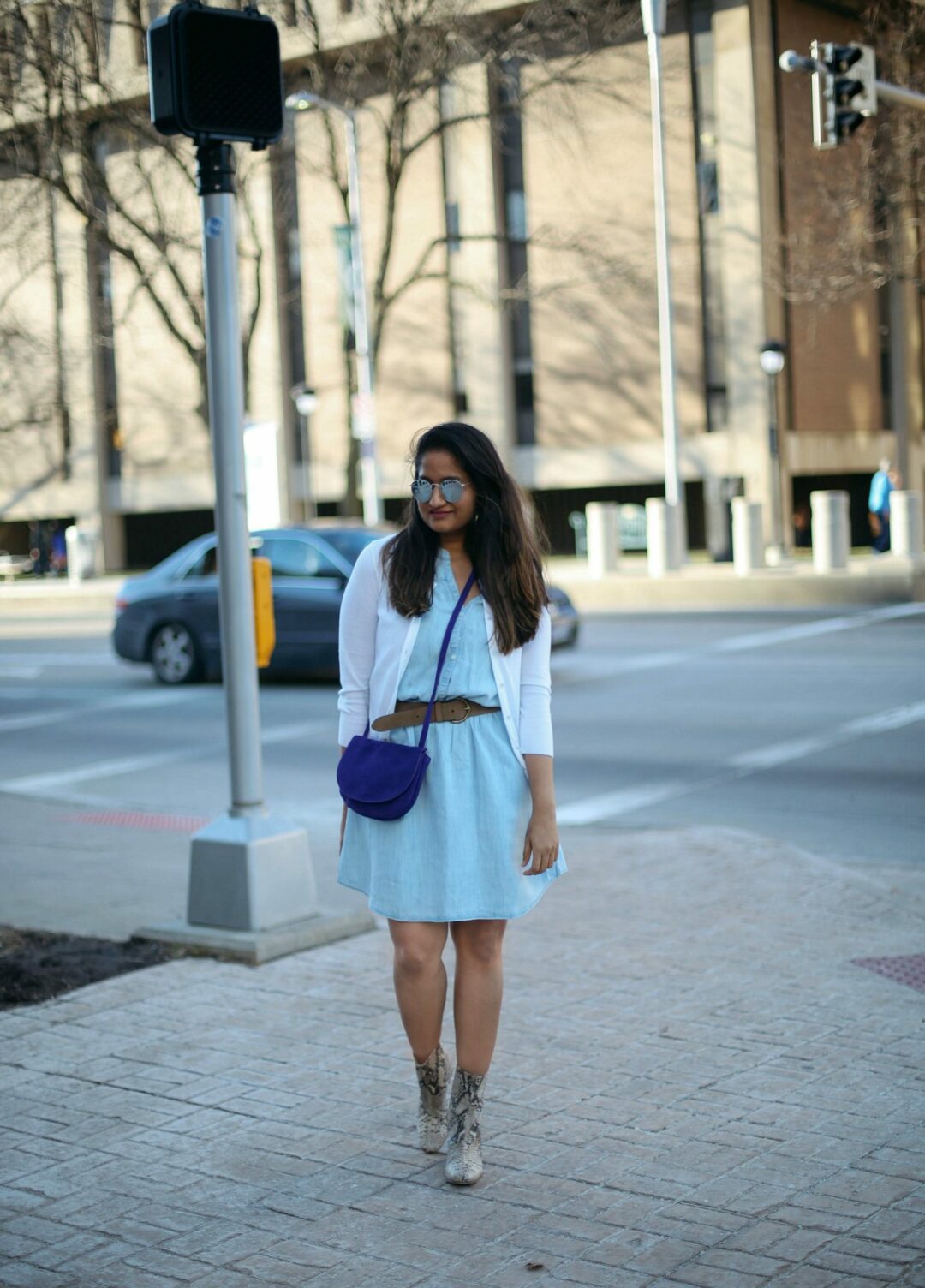 Spring Favorite Chambray Shirtdress Dreaming Loud