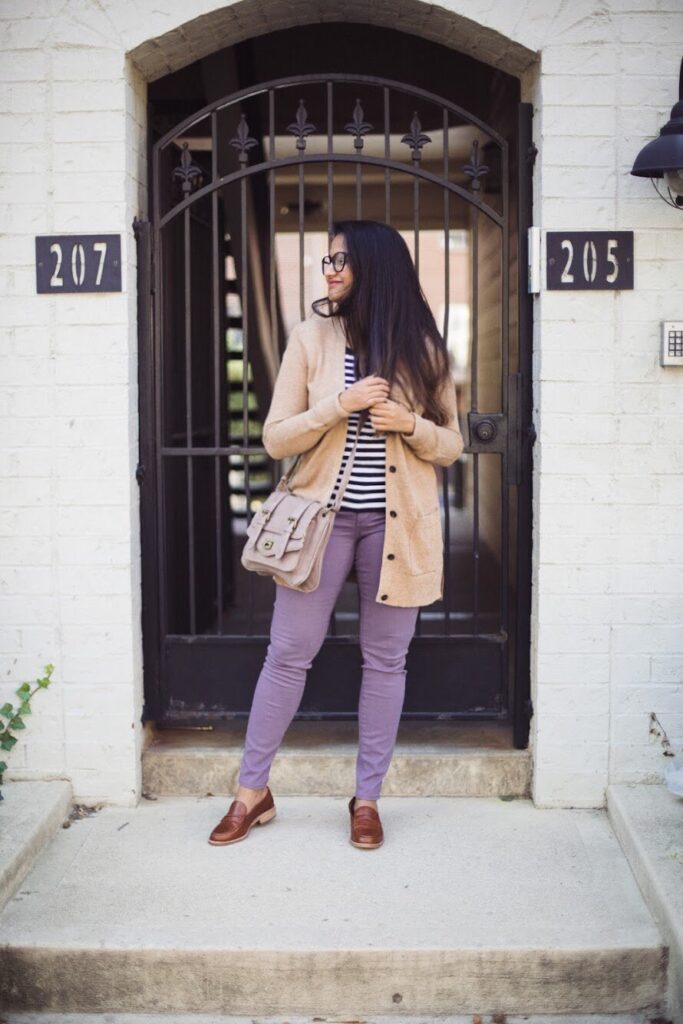 3 Unique Ways to Wear Purple Jeans Fashion & Style Dreaming Loud