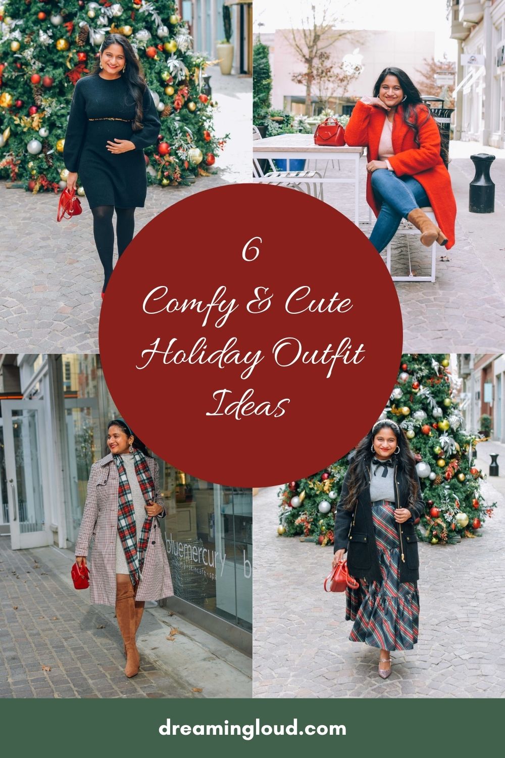 6 Comfy and Cute Pregnancy Holiday Outfit Ideas - Dreaming Loud