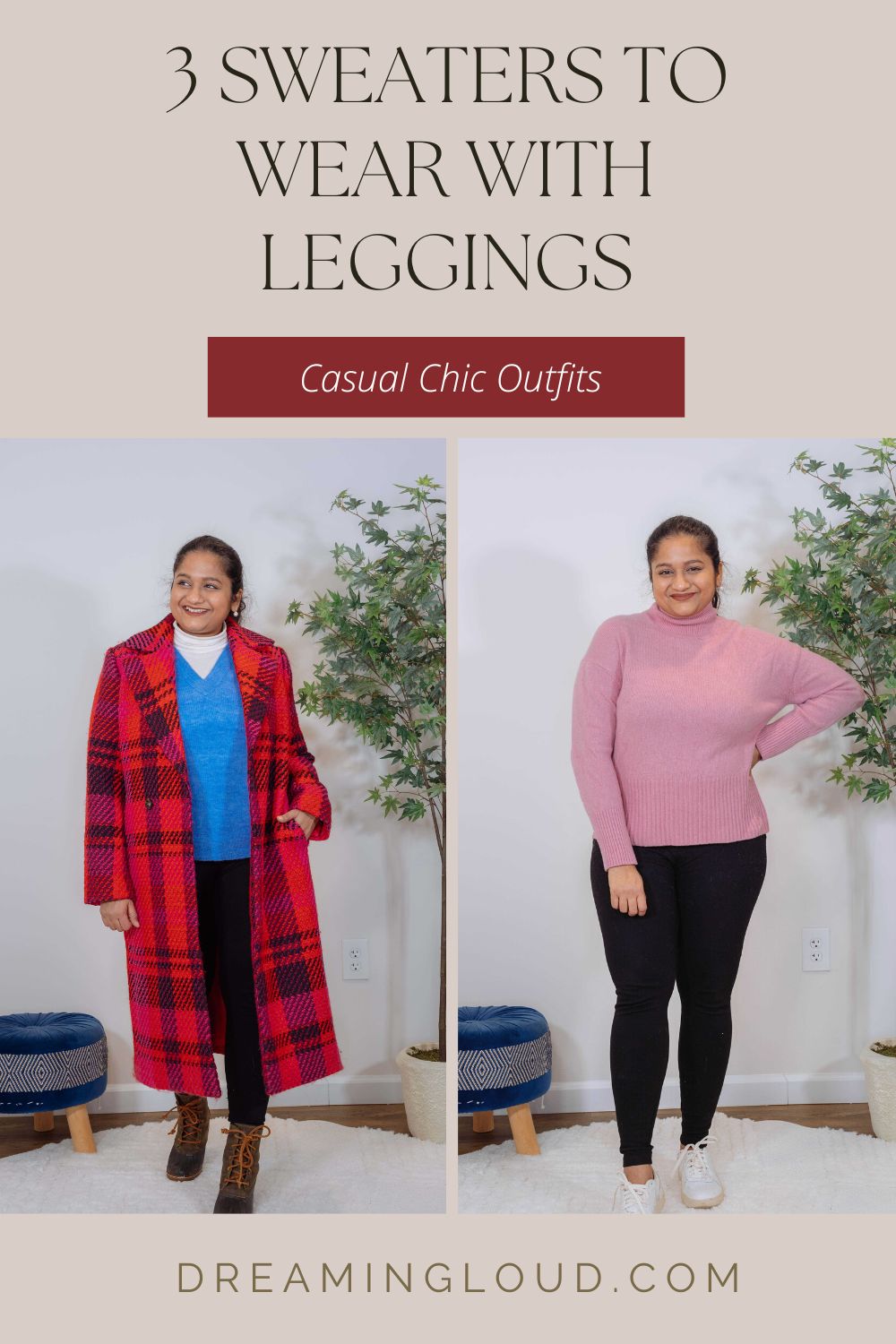 Sweaters To Wear Over Leggings