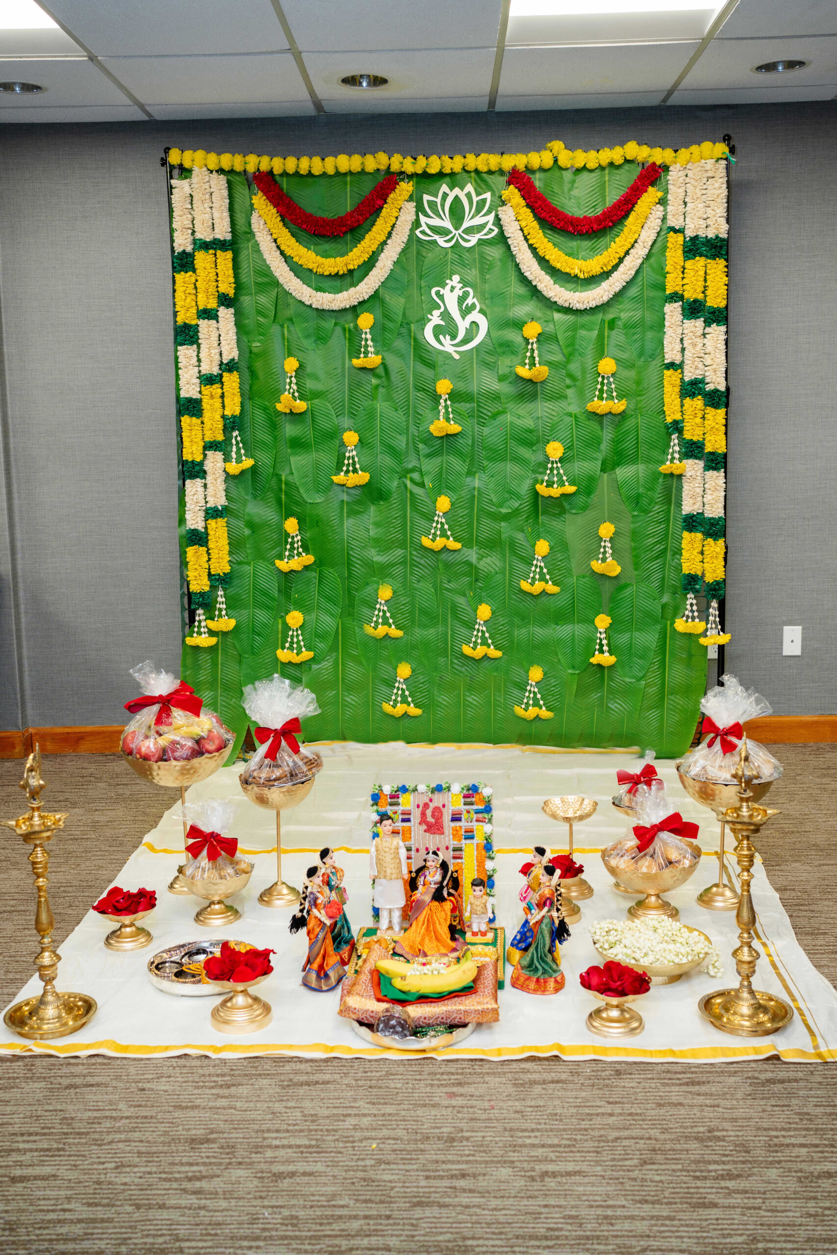 Traditional Telugu Seemantham (Baby Shower) Decor And Essential Checklist In USA by Top Indian American Blogger Dreaming Loud