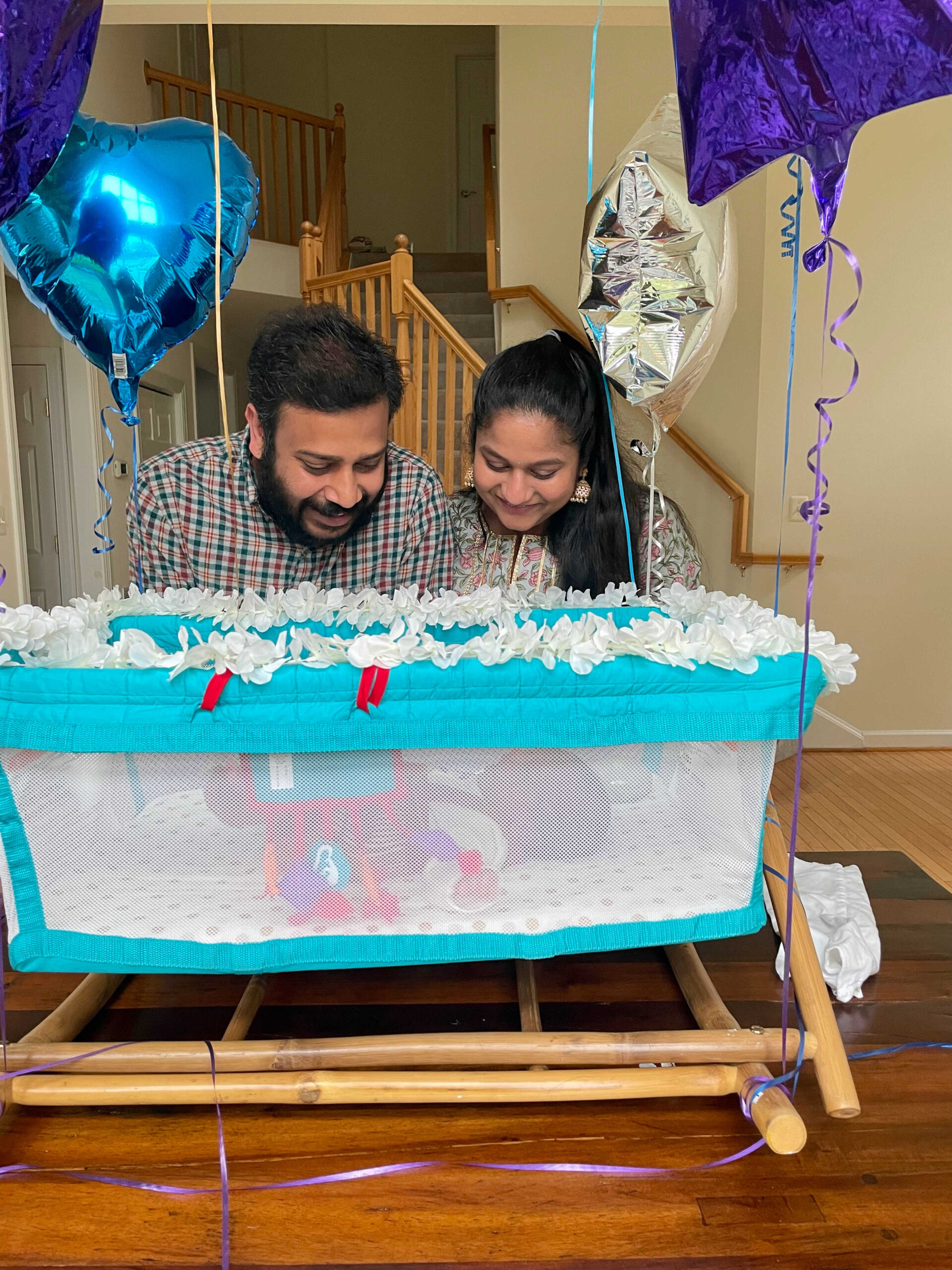 Simple Cradle Ceremony Decoration Ideas in the USA by Top US Mom Blogger Dreaming Loud