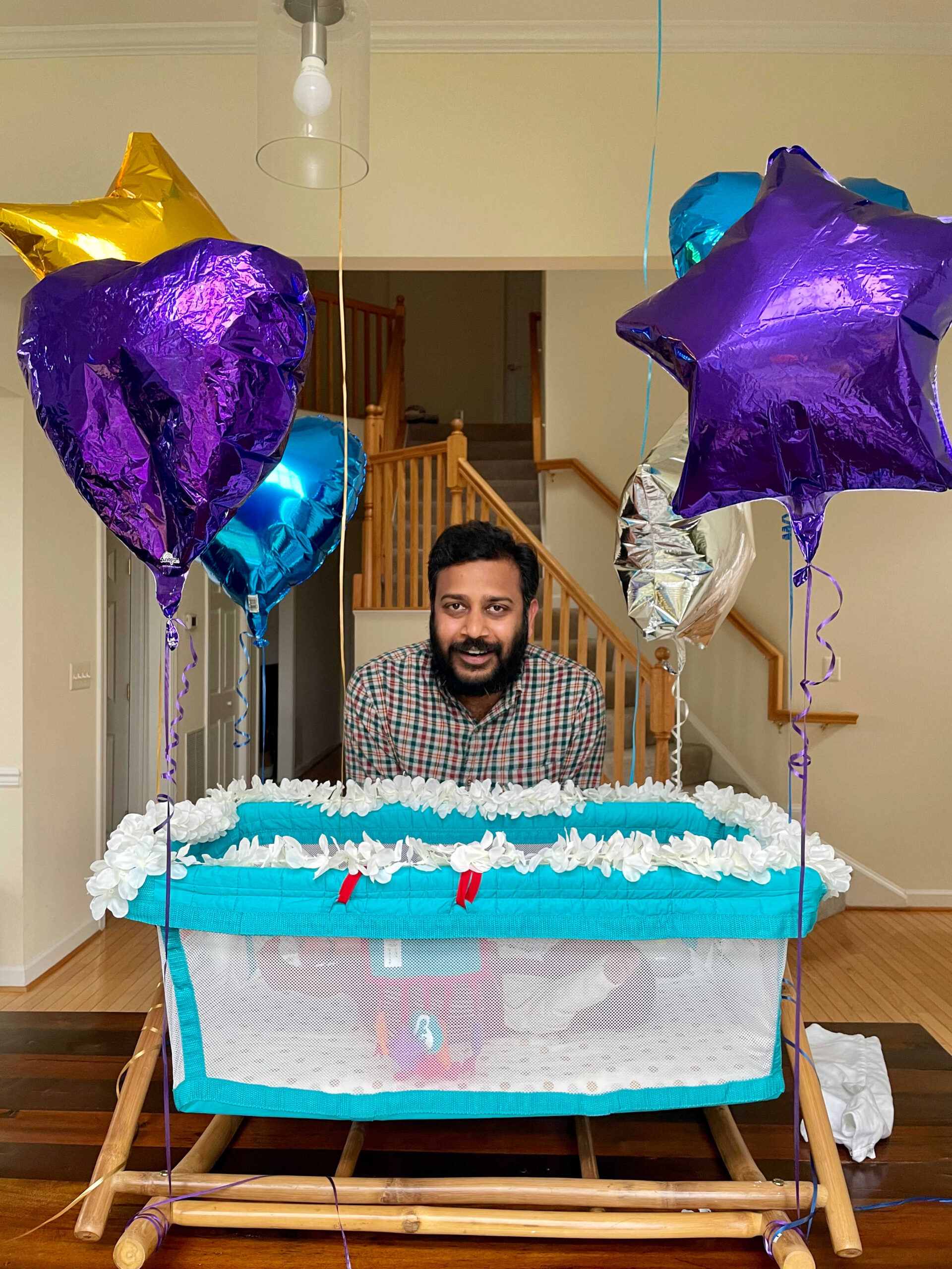 Simple Cradle Ceremony Decoration Ideas in the USA by Top US Mom Blogger Dreaming Loud