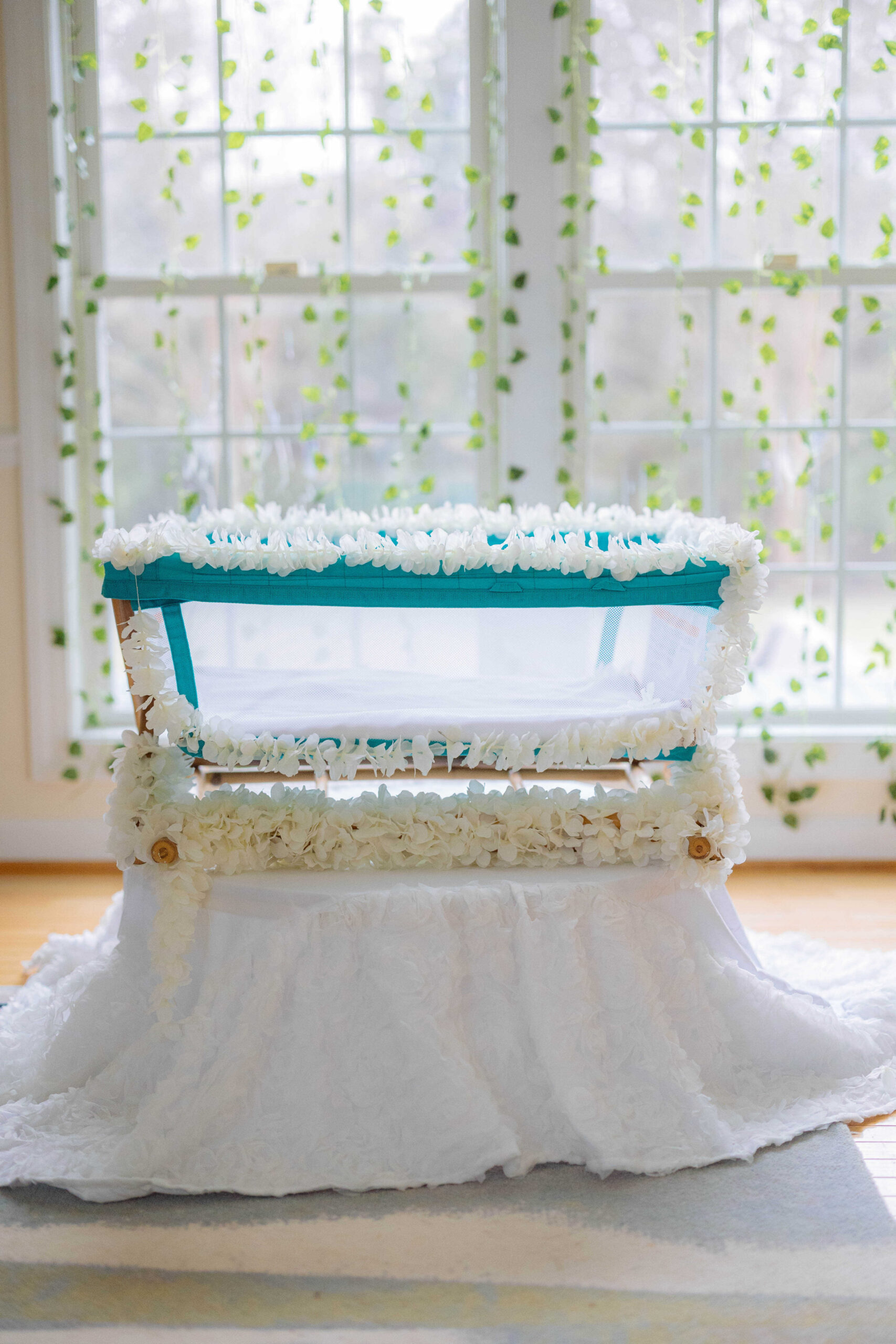 Simple Cradle Ceremony Decoration Ideas in the USA by Top US Mom Blogger Dreaming Loud