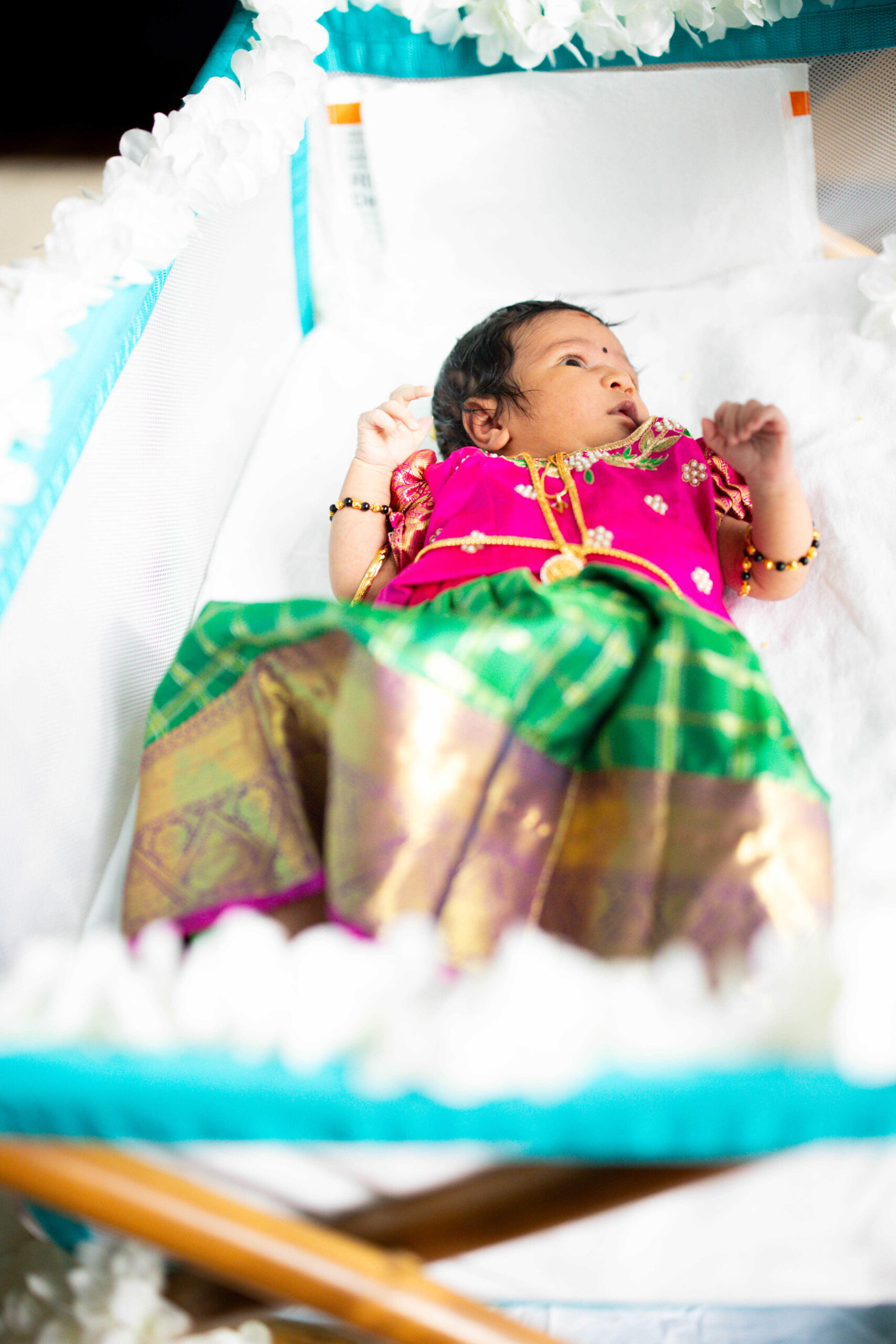 Simple Cradle Ceremony Decoration Ideas in the USA by Top US Mom Blogger Dreaming Loud