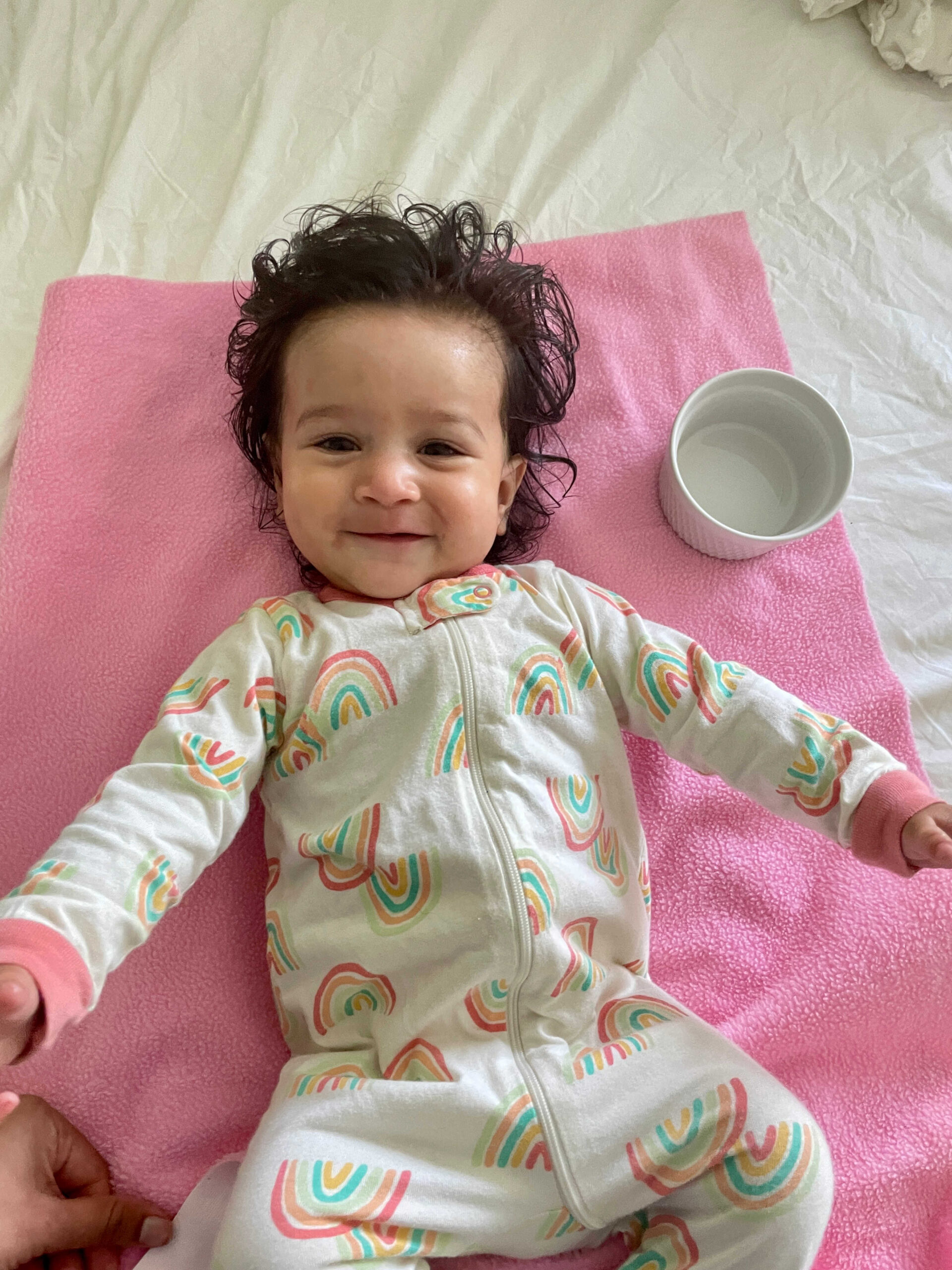 The Best Natural Baby Bath Routine for Eczema- Nutiva cold pressed Coconut Oil by Top US Mom Blogger Dreaming Loud