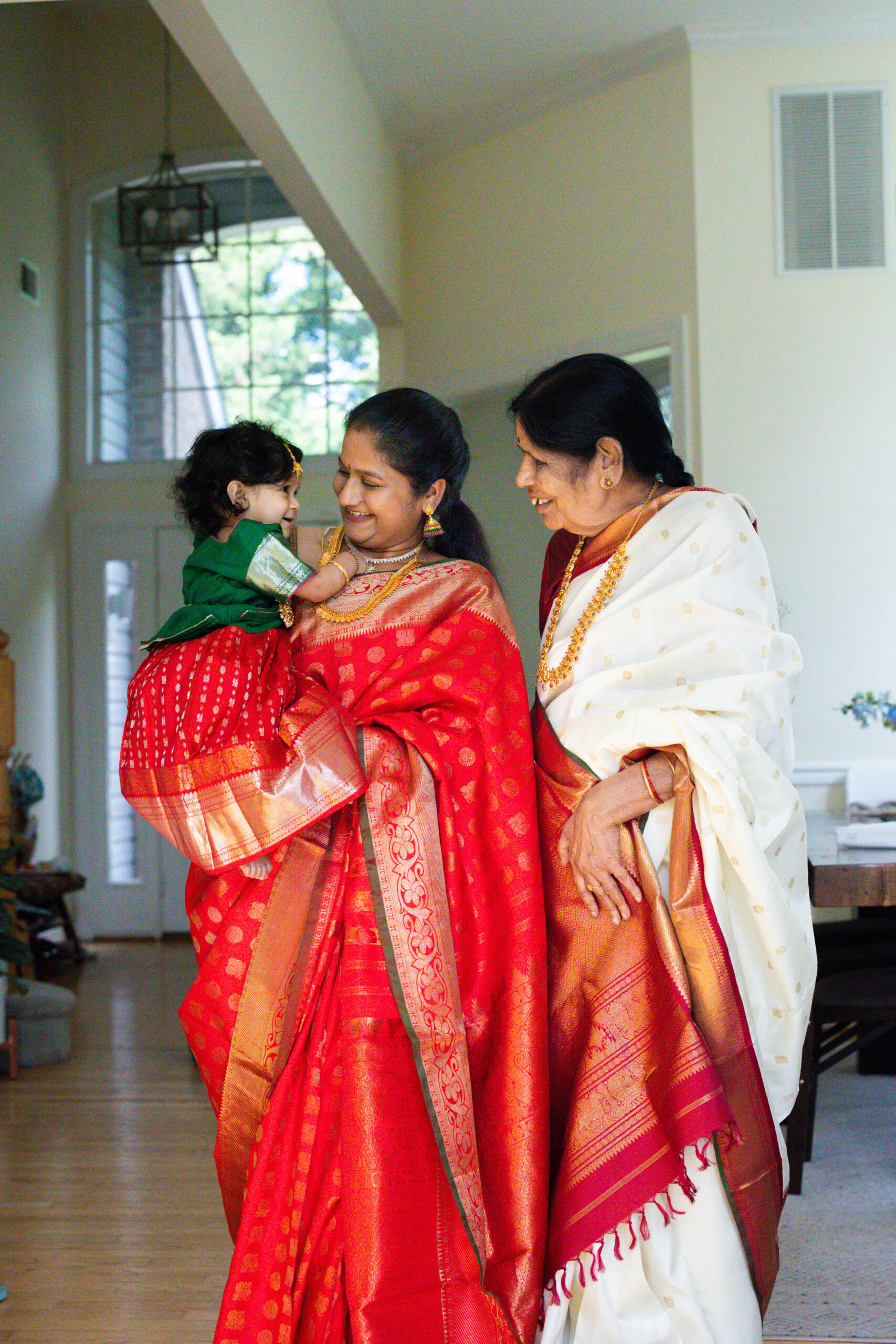 Mommy and Me Twinning Traditonal Indian Outfits