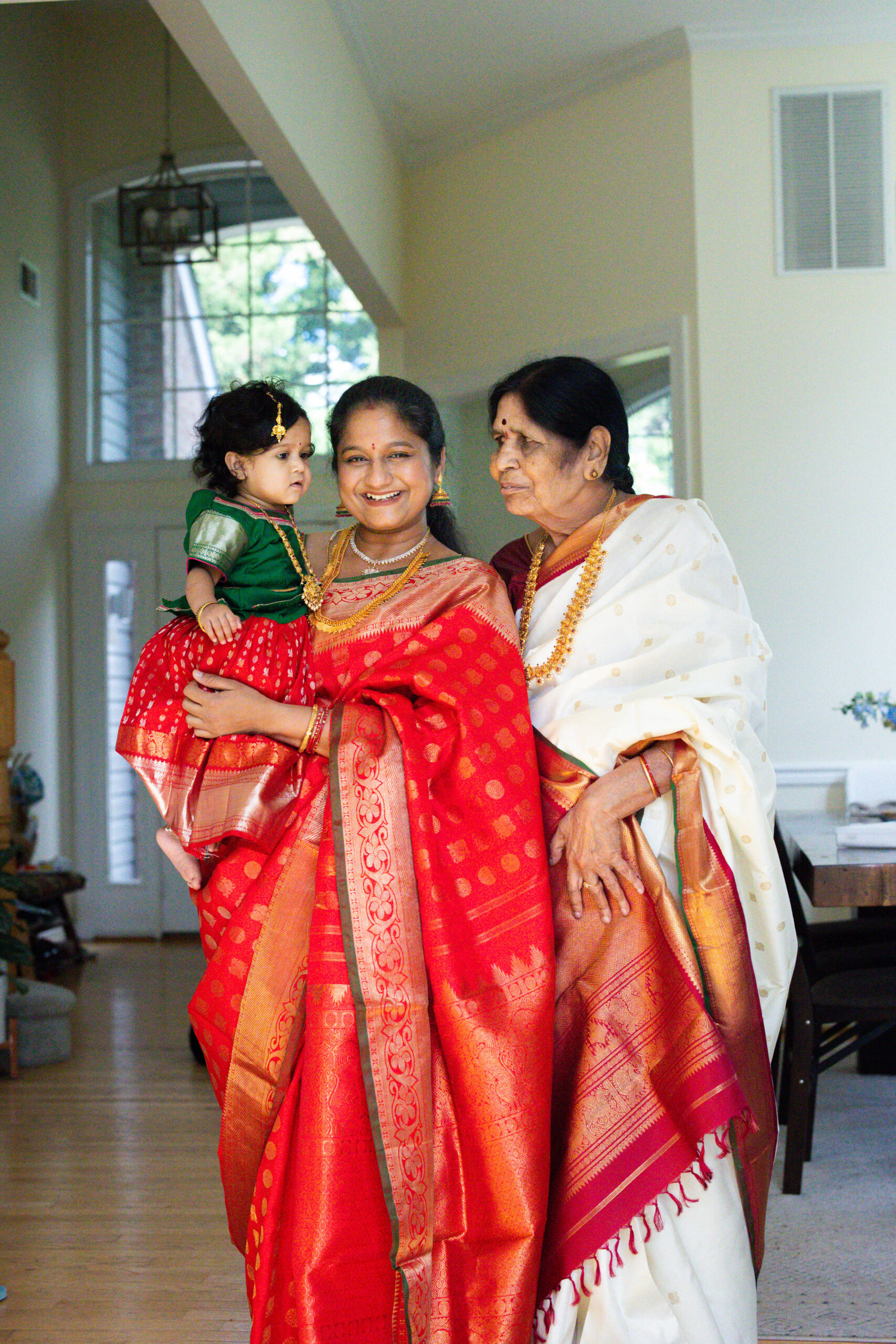 Mommy and Me Twinning Traditonal Indian Outfits
