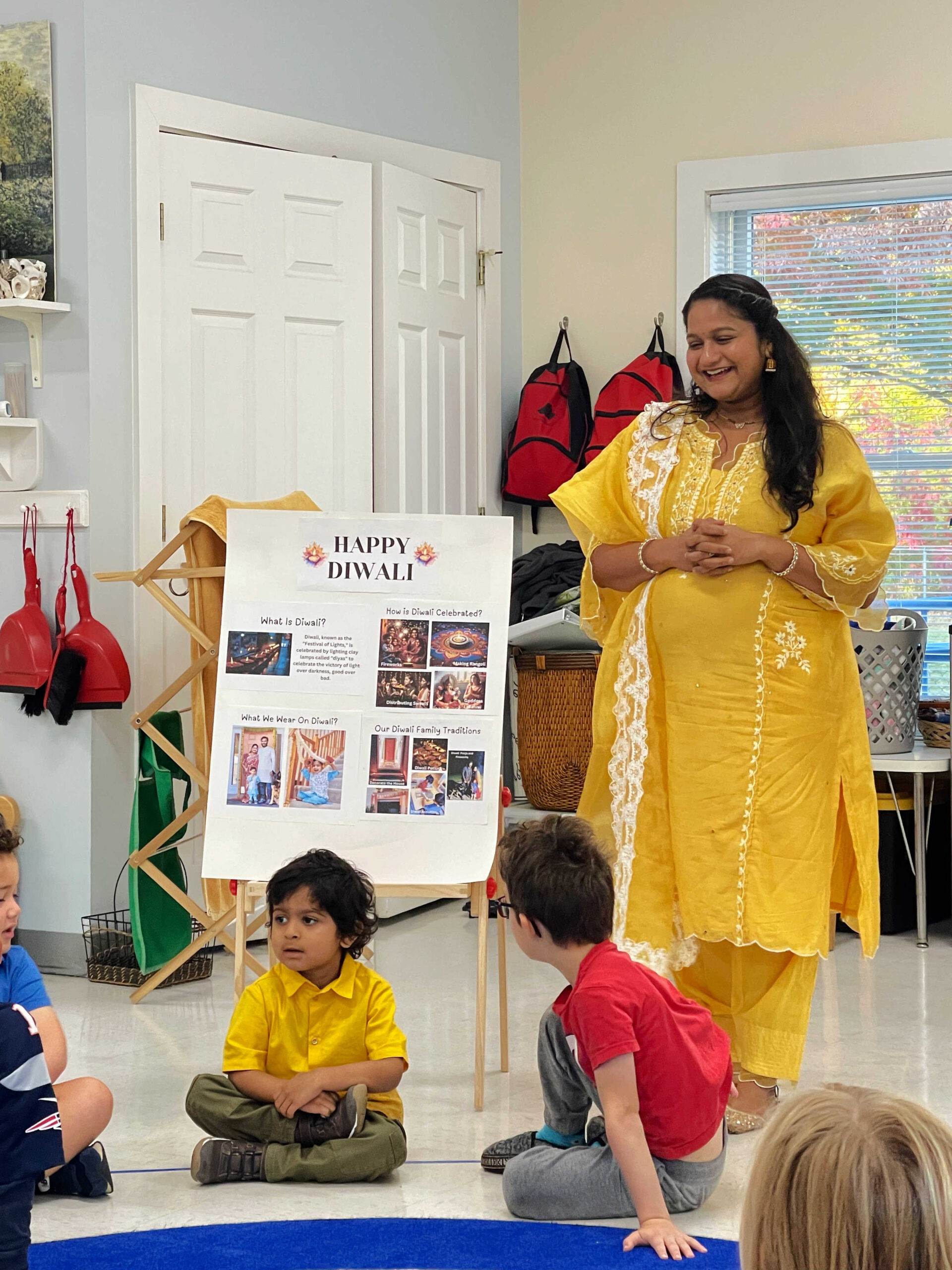 Diwali Presentation for School- How to Talk About Diwali at School in the USA – Easy Crafts and Books for Kids by Top US Indian Blogger Dreaming Loud