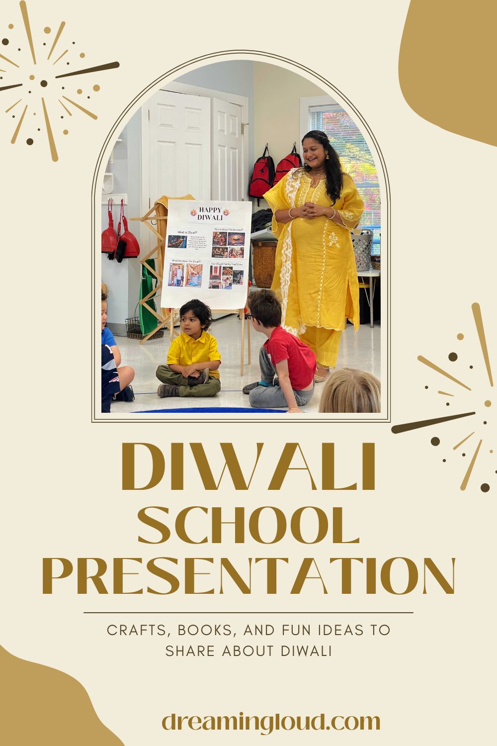 How to Talk About Diwali at School in the USA – Crafts, Books, and Fun Ideas to Share About Diwali by Top US indian Mom Blogger Dreaming Loud