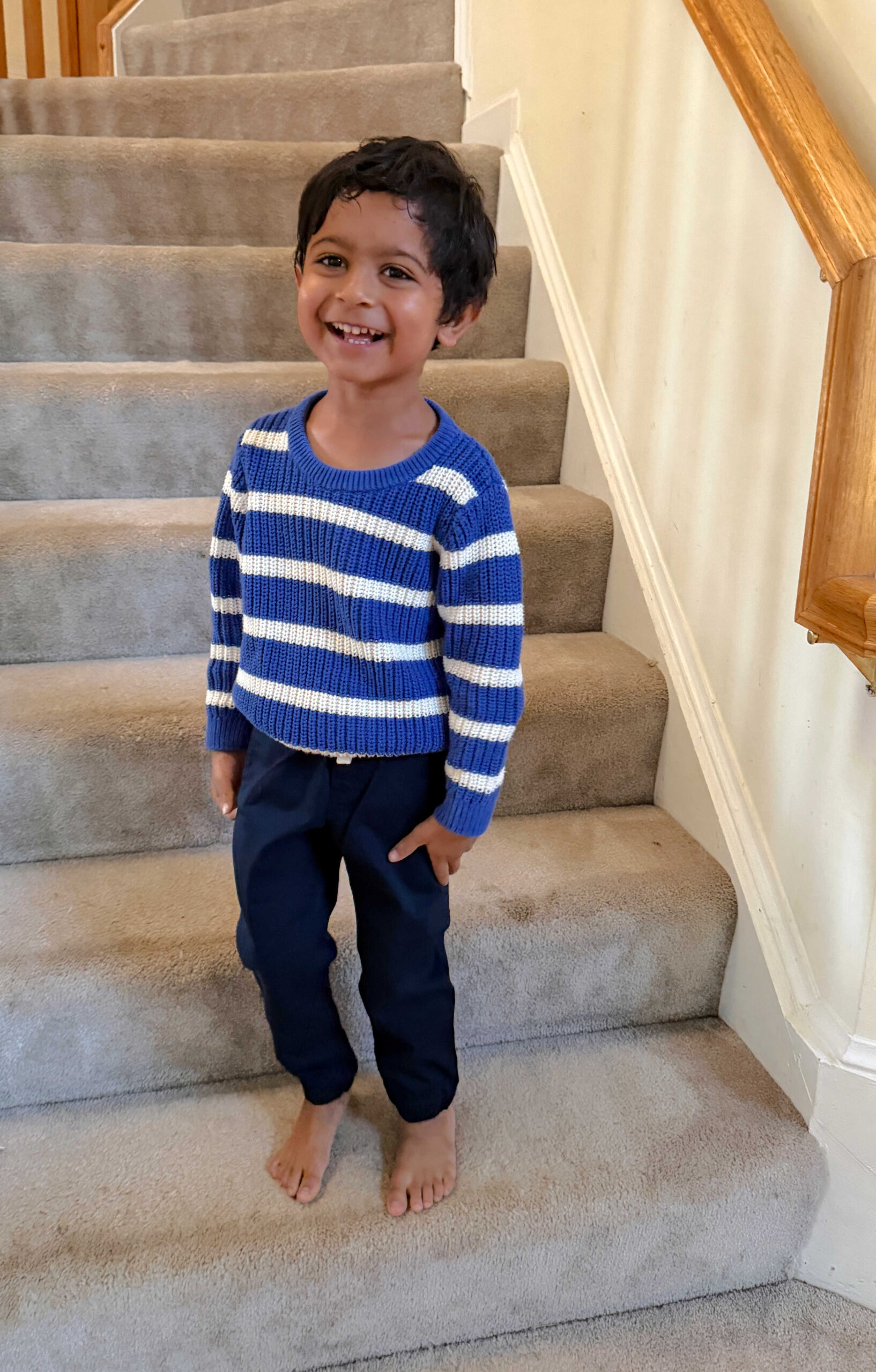 Toddler Boy Winter Fashion Essentials - Cozy Styles That promote Self-Dressing - Target Cat & Jack Woven Jogger Pants by Top US Mom Blogger Dreaming Loud