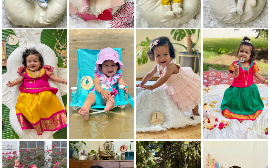 Baby Girl Monthly Milestone Pictures: How To Capture The Sweet First Year at Home