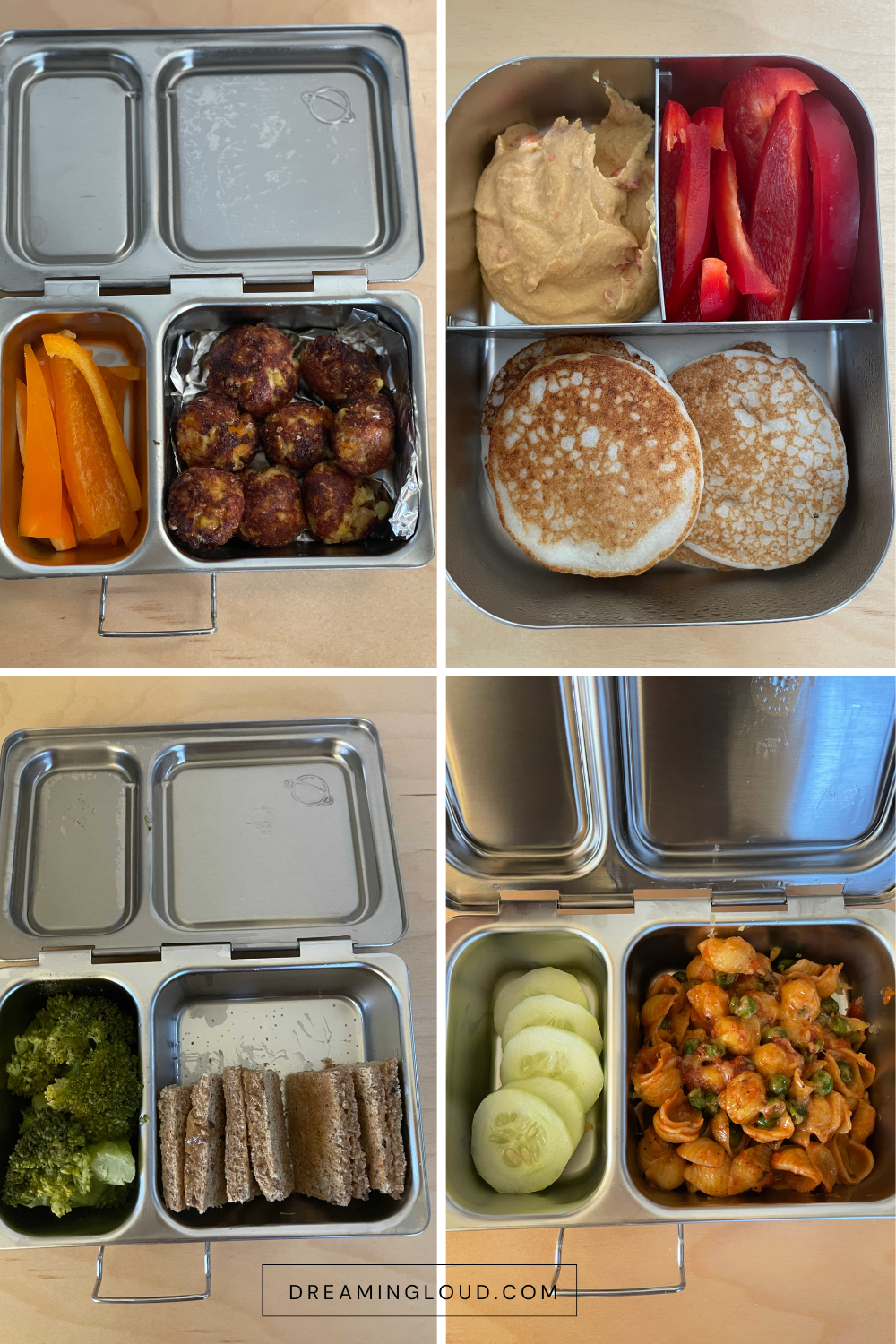 A Week of Vegetarian Lunch Ideas and Recipes for Kids (Indian Inspired) – Week 2 Easy Lunchbox Ideas by Top US Mom Blogger Dreaming Loud
