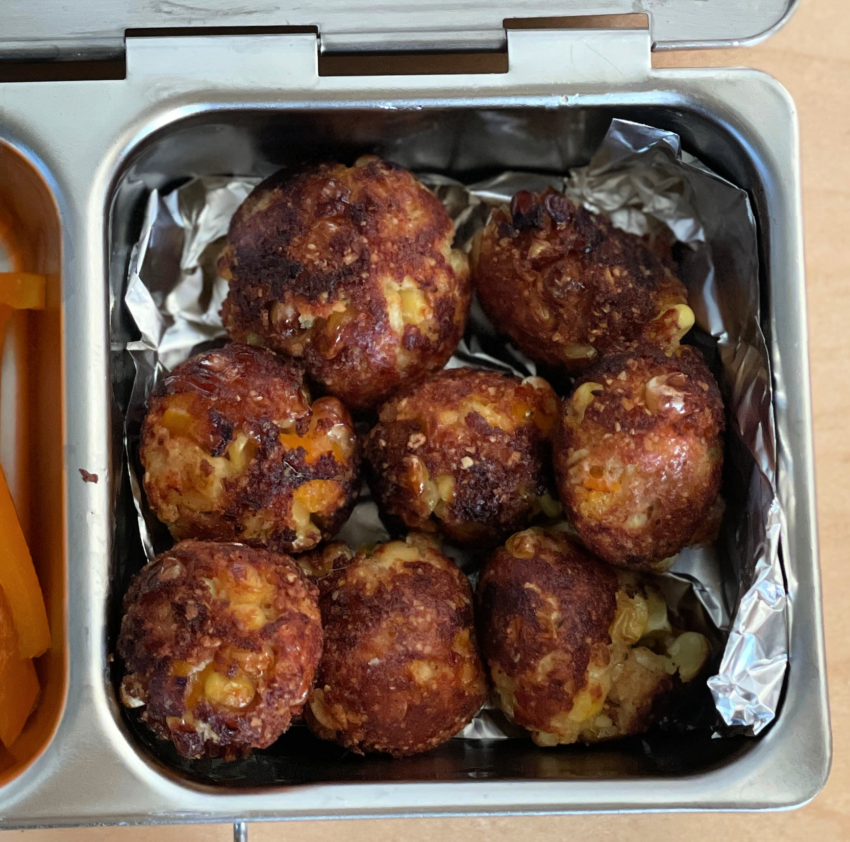 A Week of Vegetarian Lunch Ideas and Recipes for Kids (Indian Inspired) – Week 2 Easy Lunchbox Ideas- Panner cheese balls by Top US Mom Blogger Dreaming LOud