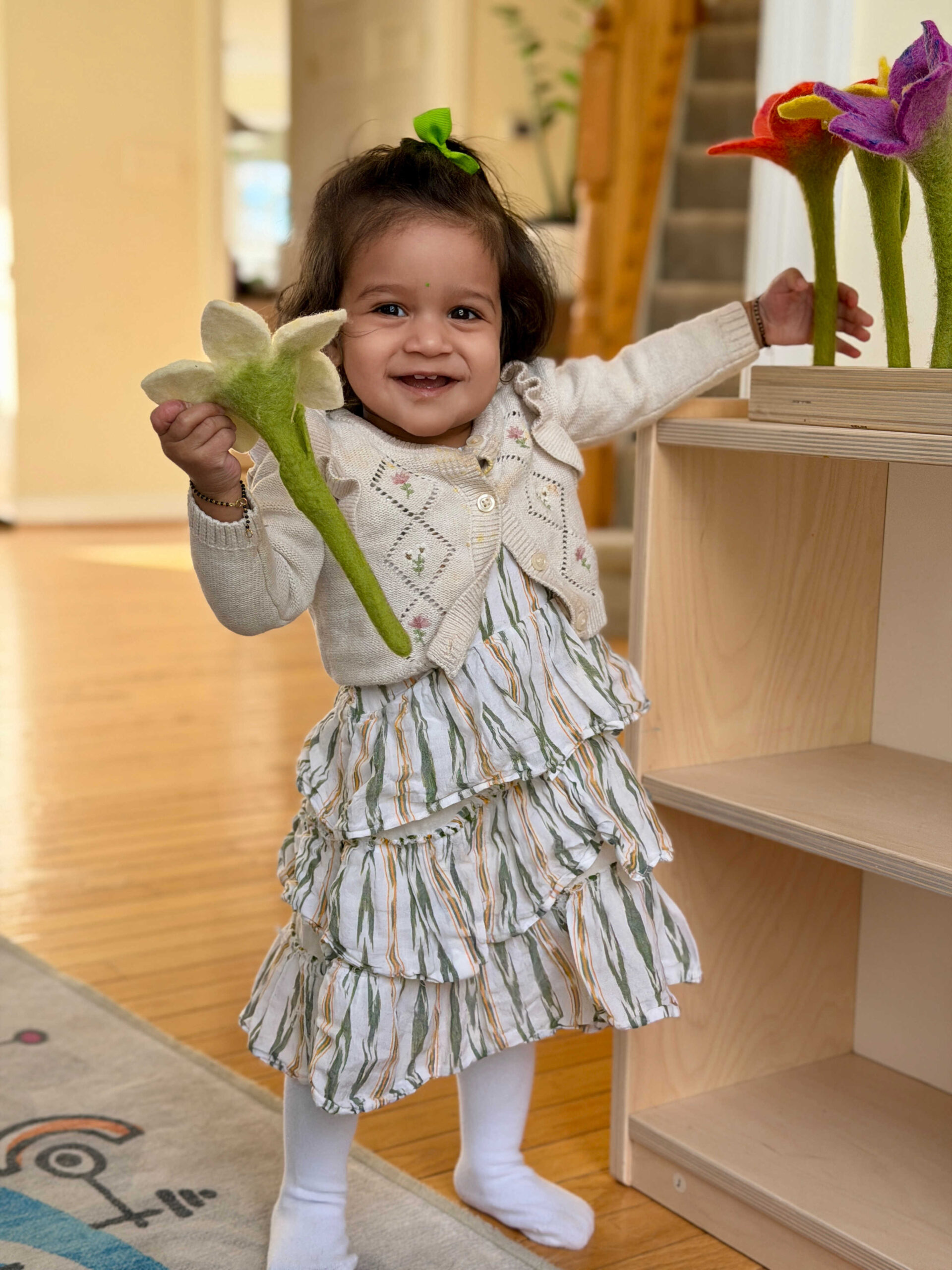 Indian Baby dress designs, Indian Baby Ikkat Print Dress by Top US Indian mom Blogger Dreaming Loud