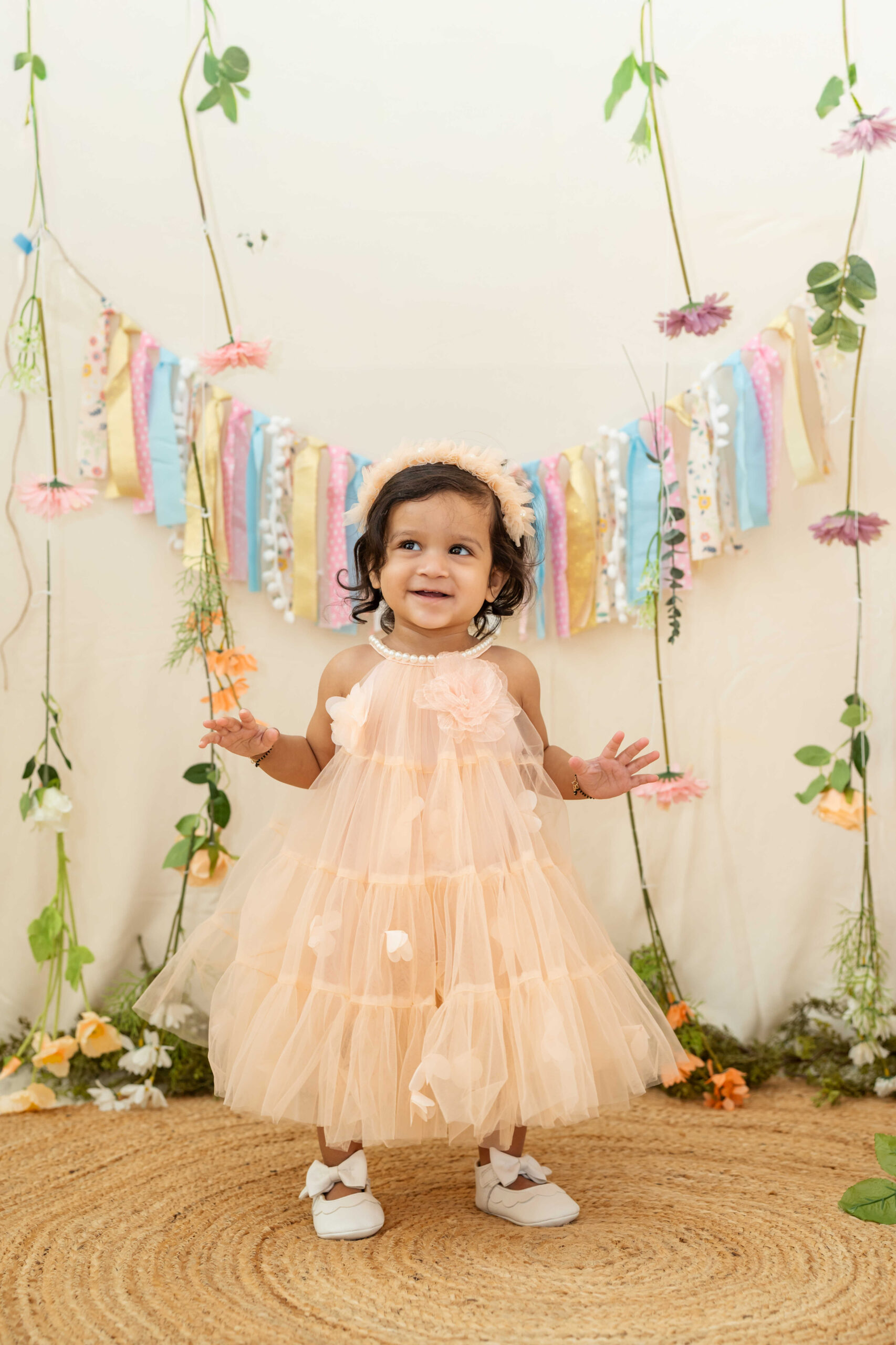 The Cutest First Birthday Dresses - Bbay Girl Tulle Dress by TOp US Mom Blogger Dreaming Loud
