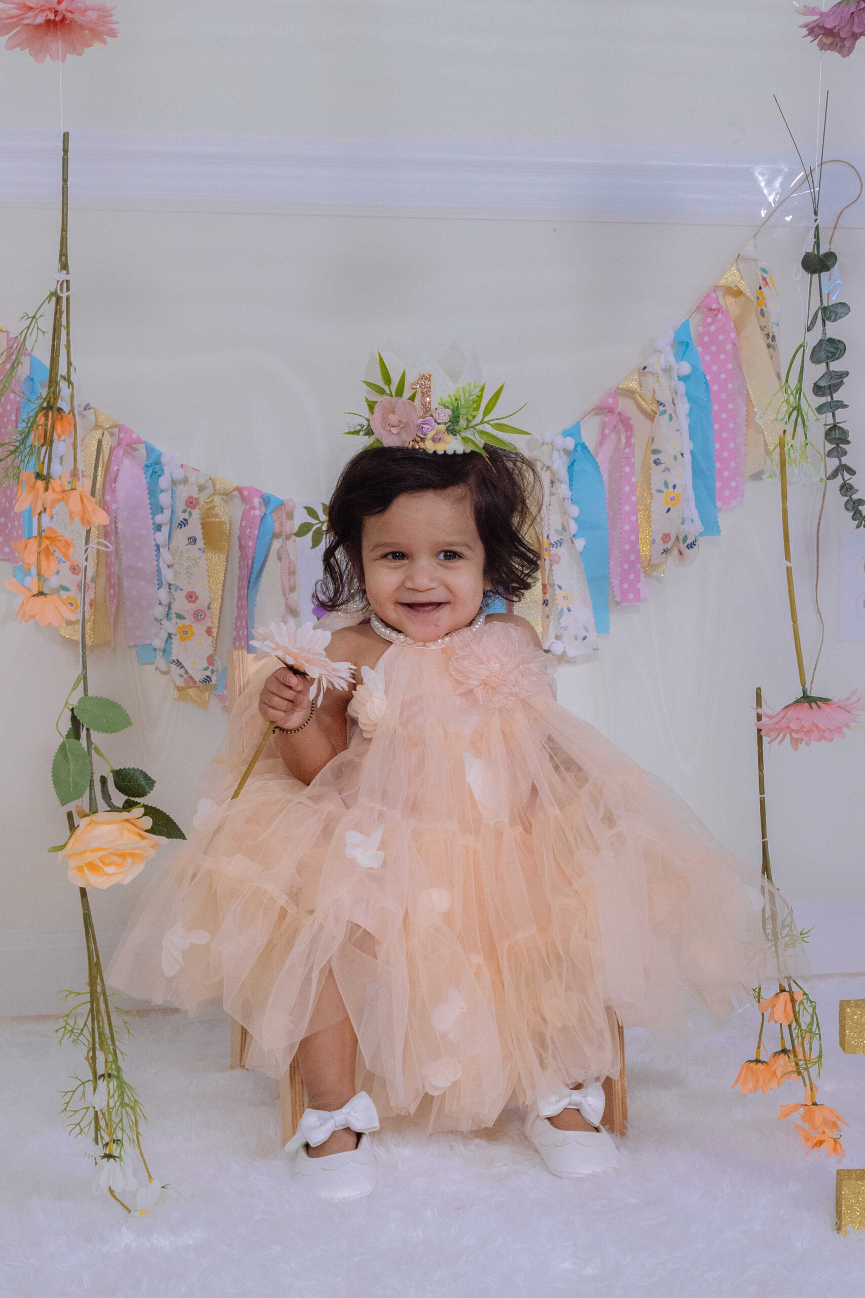 The Cutest First Birthday Dresses - Bbay Girl Tulle Dress by TOp US Mom Blogger Dreaming Loud