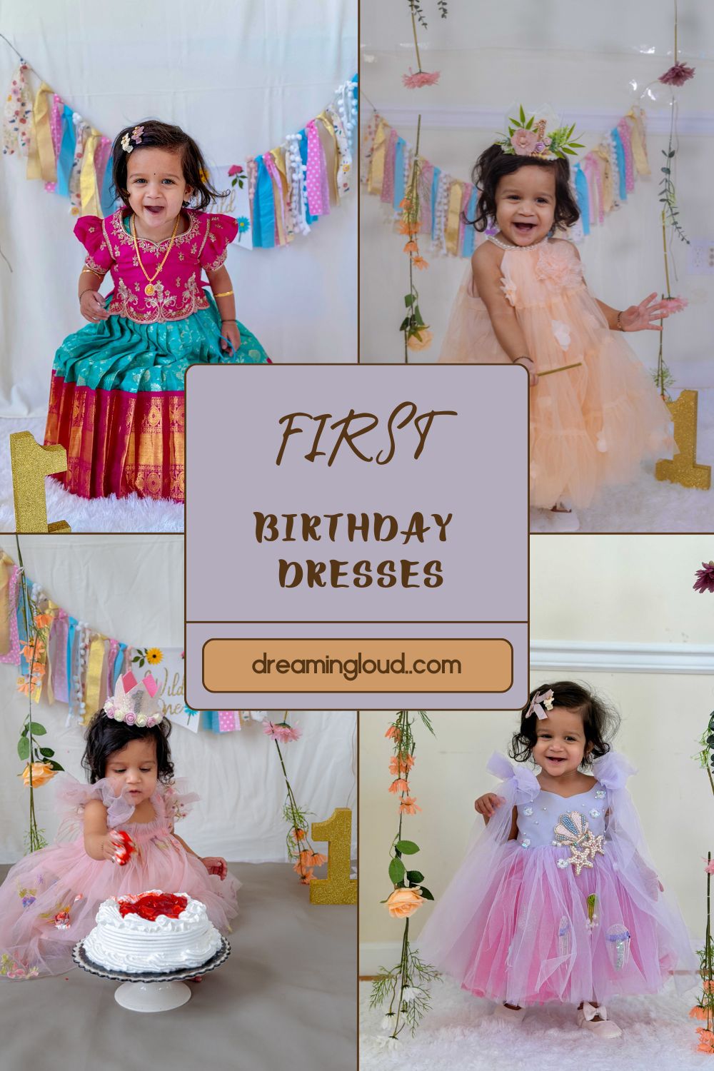 The Cutest First Birthday Dresses for Your Little Girl by Top US Mom Blogger Dreaming Loud