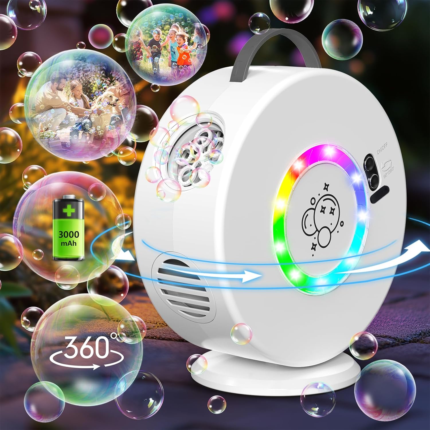 Bubble Machine-25 Toddler Summer and Beach Essentials by Top US mom Blogger Dreaming Loud