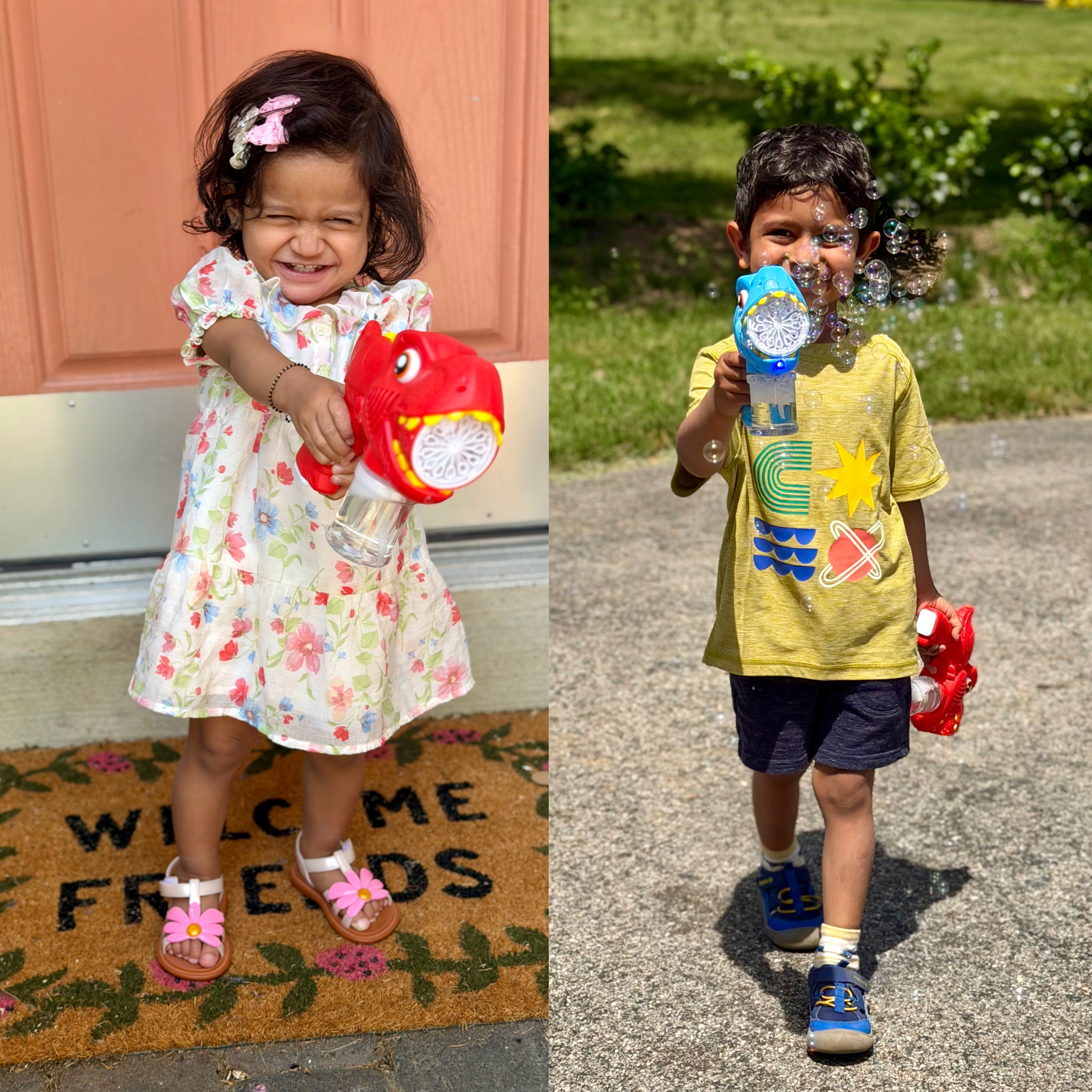 Rechargeable Bubble Guns-25 Toddler Summer and Beach Essentials by Top US mom Blogger Dreaming Loud