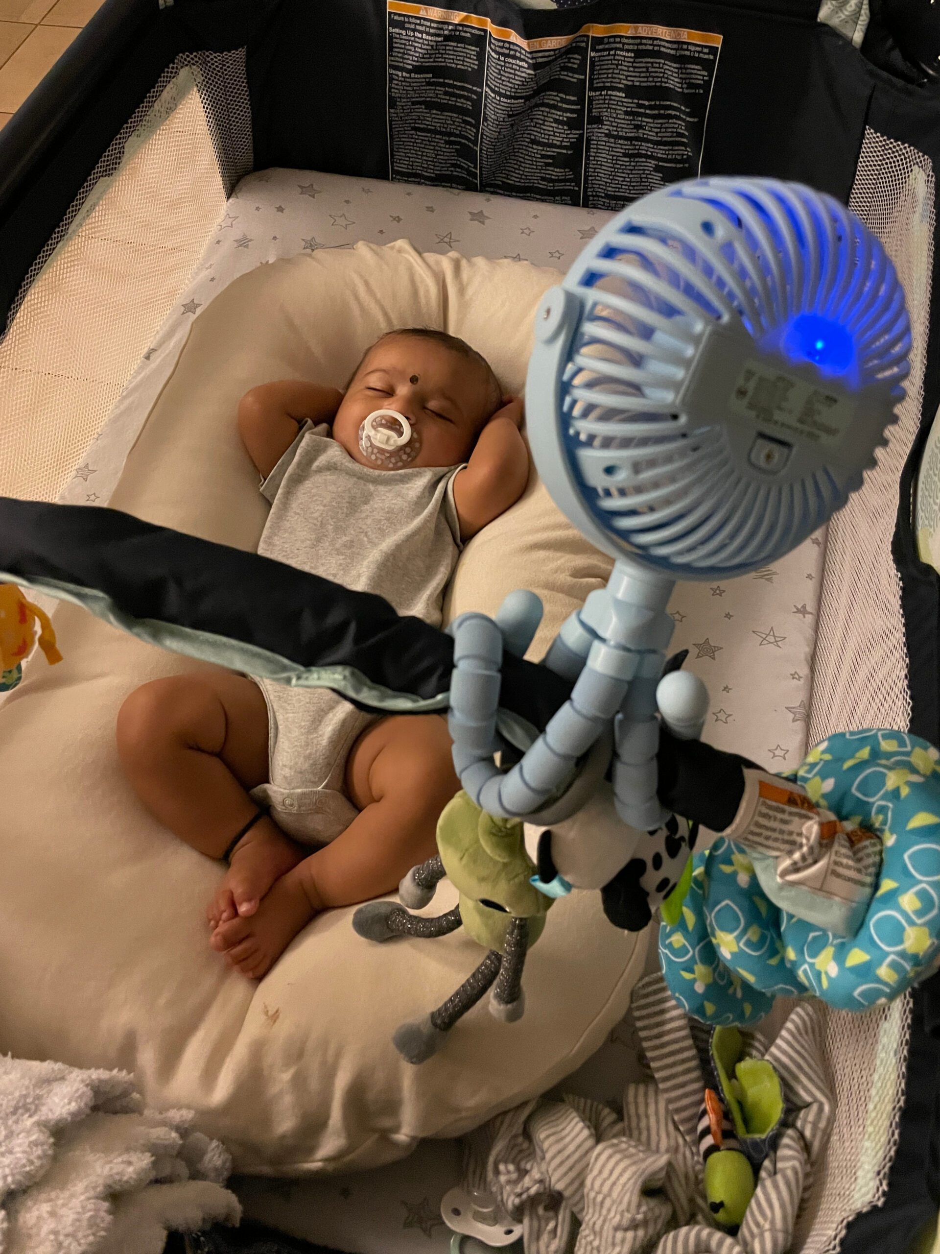 Stroller fan for Summer-25 Toddler Summer and Beach Essentials by Top US mom Blogger Dreaming Loud