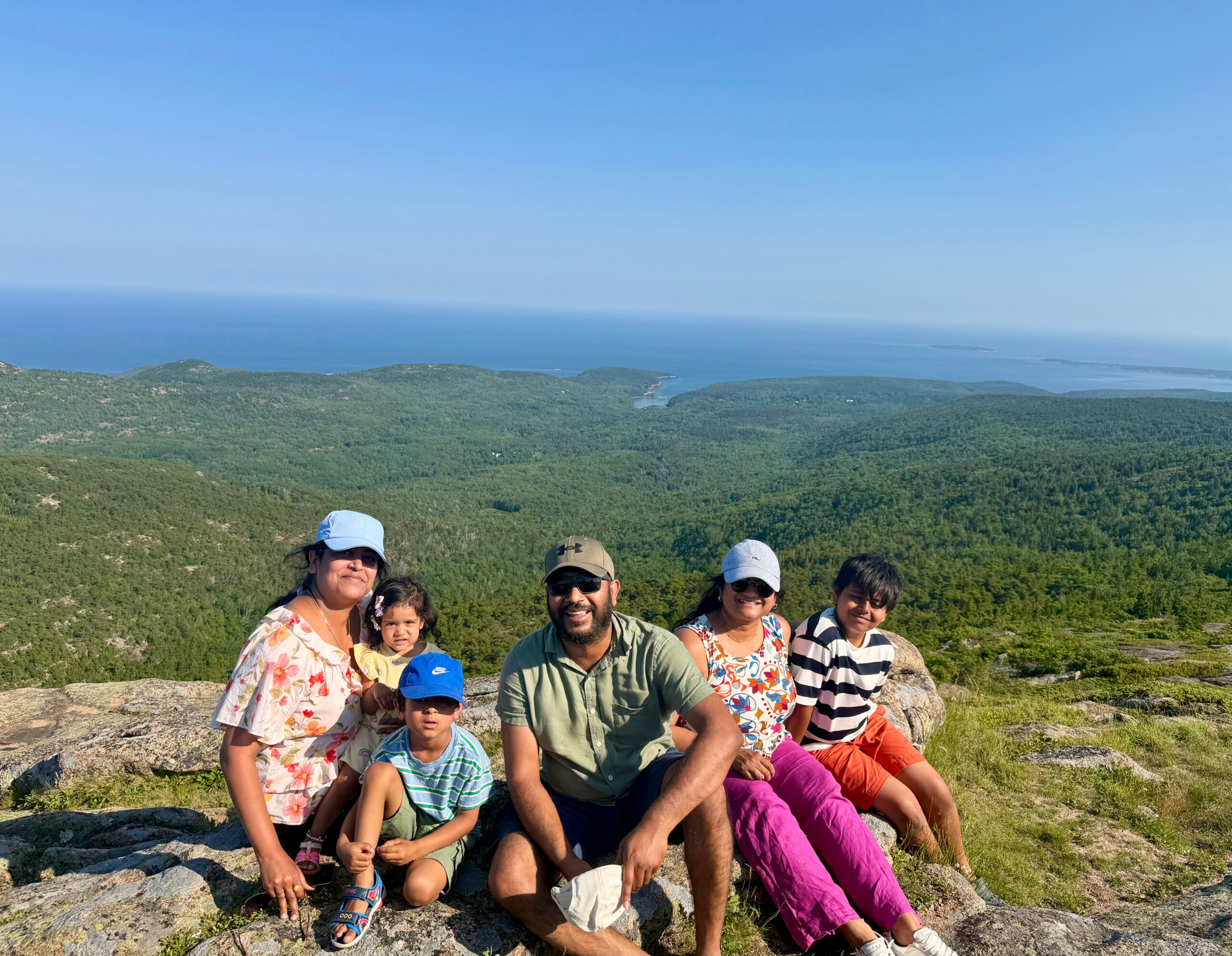 Acadia National Park with a Toddler & a 5-Year-Cadillac Mountain by Top US mom Blogger Dreaming Loud