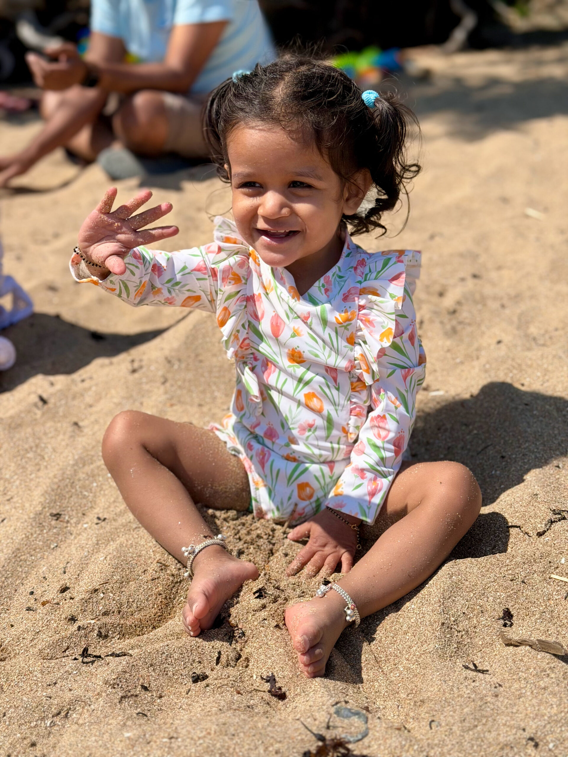 Acadia National Park with a Toddler & a 5-Year-Old- Sand Beach by Top US Mom Blogger Dreaming Loud