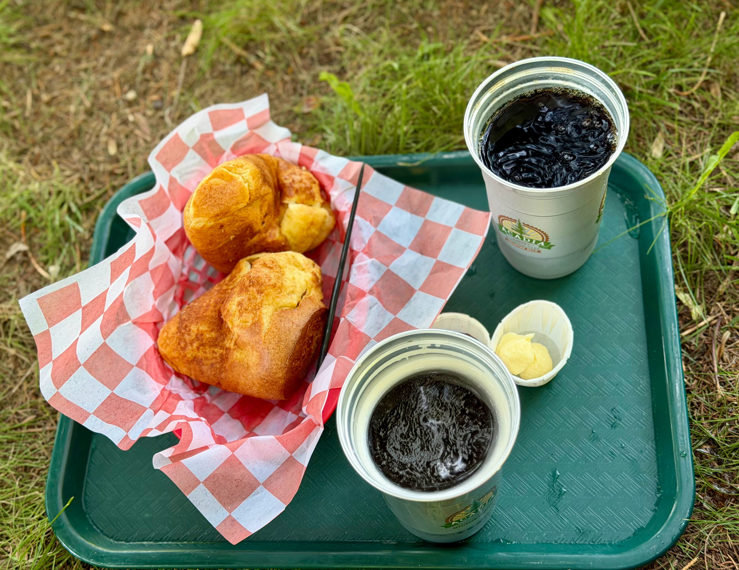Acadia National Park with a Toddler & a 5-Year-Popovers on Jordon Pond by Top Us Mom Blogger Dreaming Loud