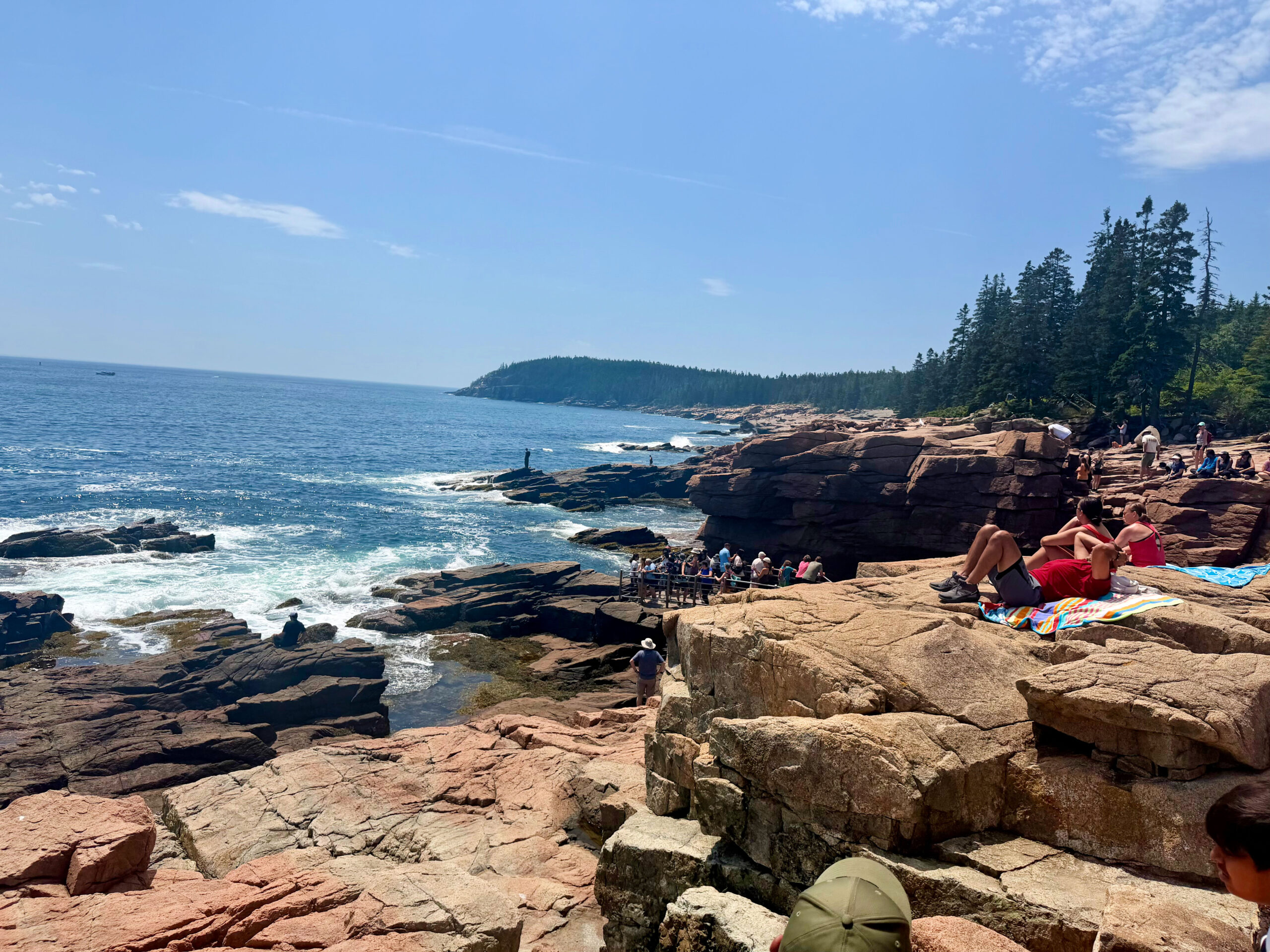Acadia National Park with a Toddler & a 5-Year-Thunder hole by Top US Mom Blogger Dreaming loud